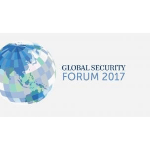 logo of the Global Security Forum in 2017