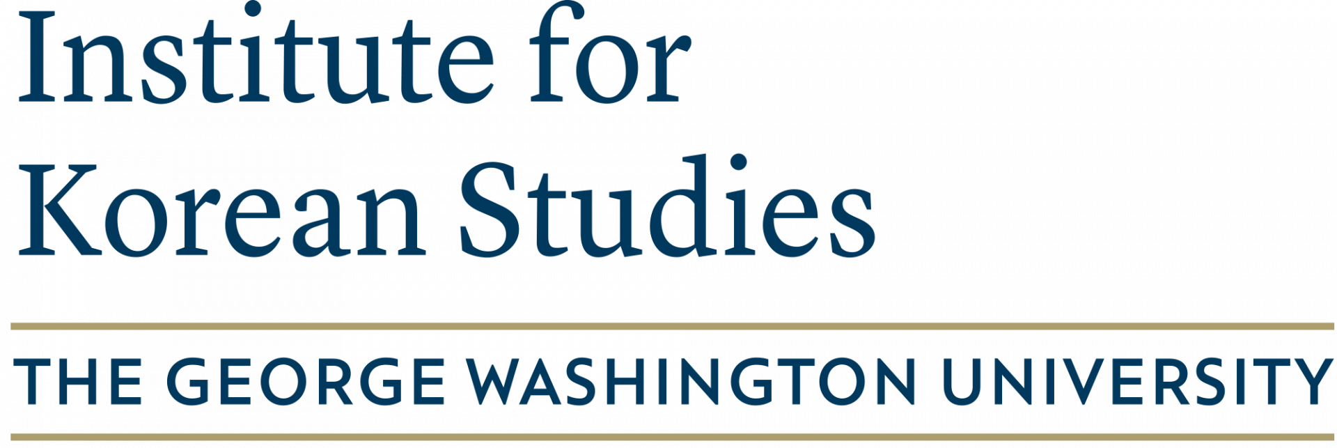 GW Institute for Korean Studies official logo with transparent background