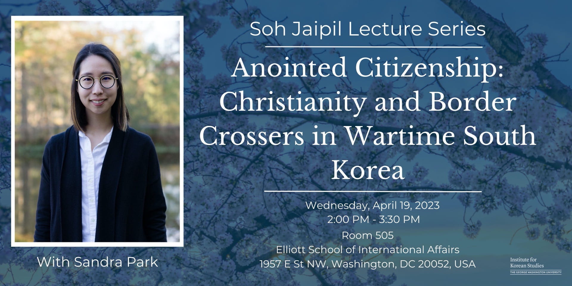 event banner for Premodern Korea Lecture series with Franklin Rausch